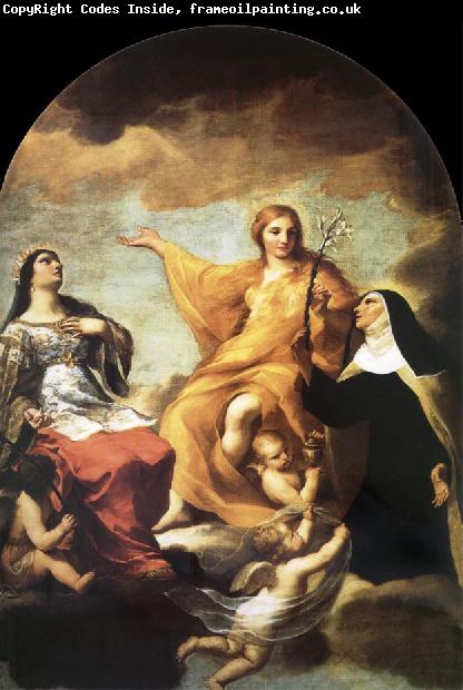 Andrea Sacchi The three Mary magdalene